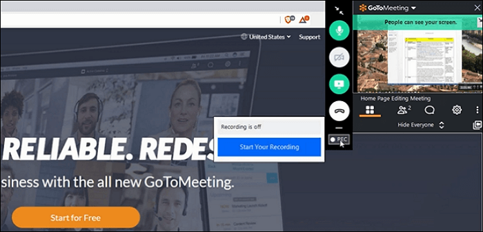 gotomeeting-interface